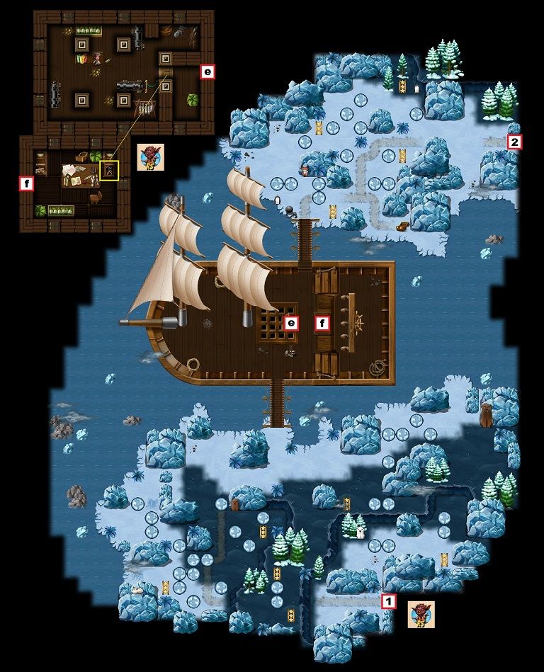 3-2 FROZEN PIRATE SHIP