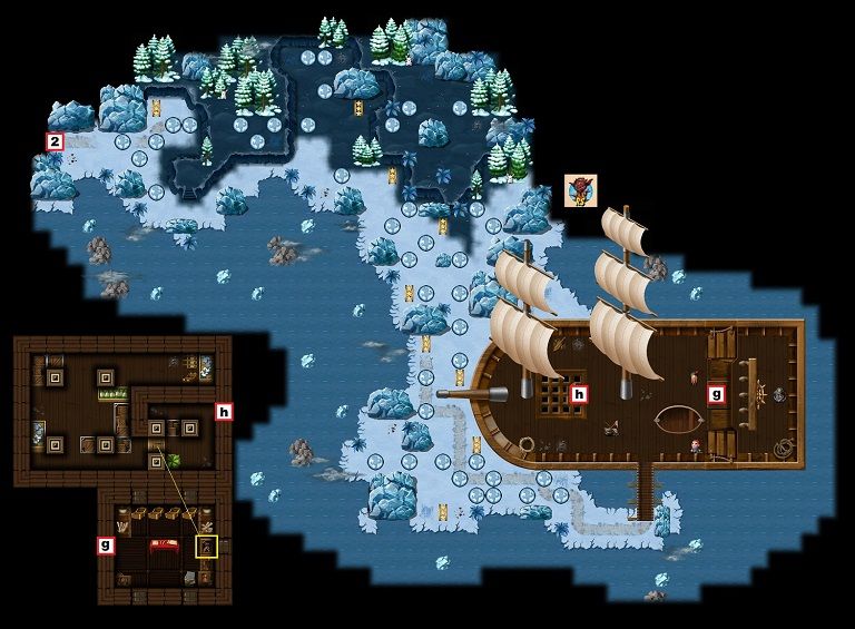 3-3 FROZEN PIRATE SHIP
