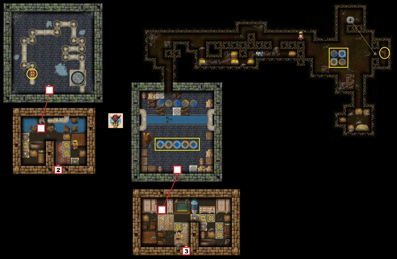 1-3 Village in Inca Mountains
