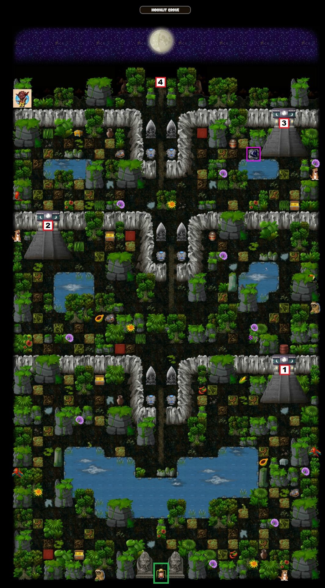 10-1 Moonlit Grove