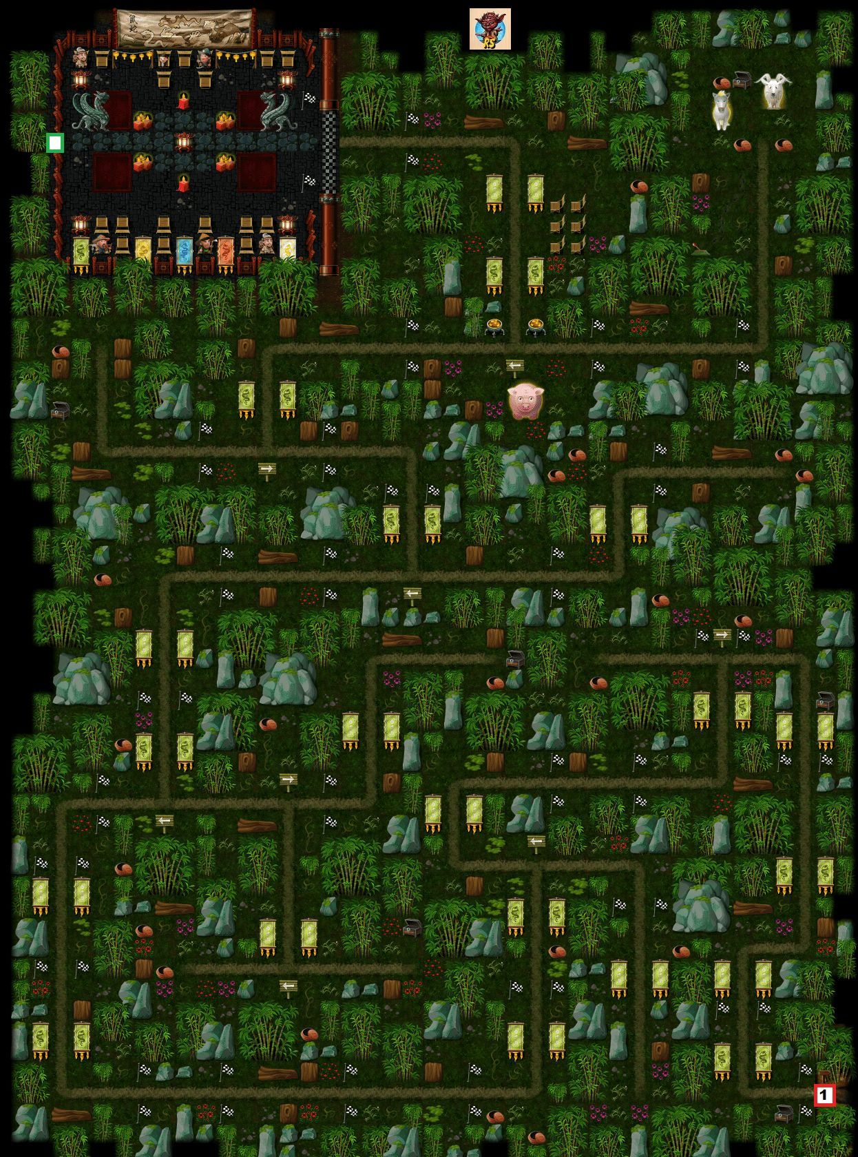 16-1 Zodiac Race Track