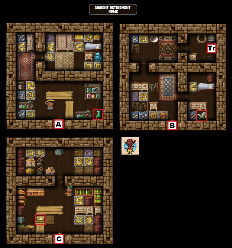 6-4 Ancient Retirement Home