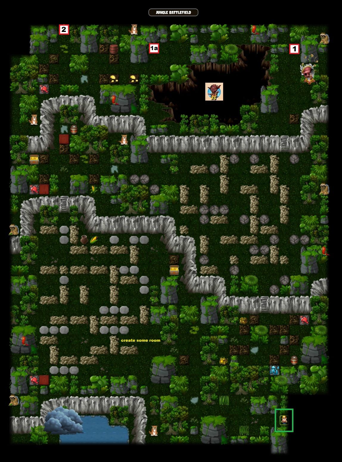 9-1 Jungle Battlefield