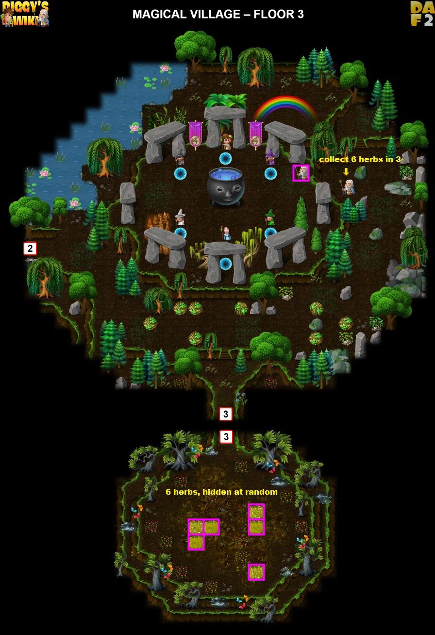 1-4 MAGICAL VILLAGE - MAGICAL BEASTS